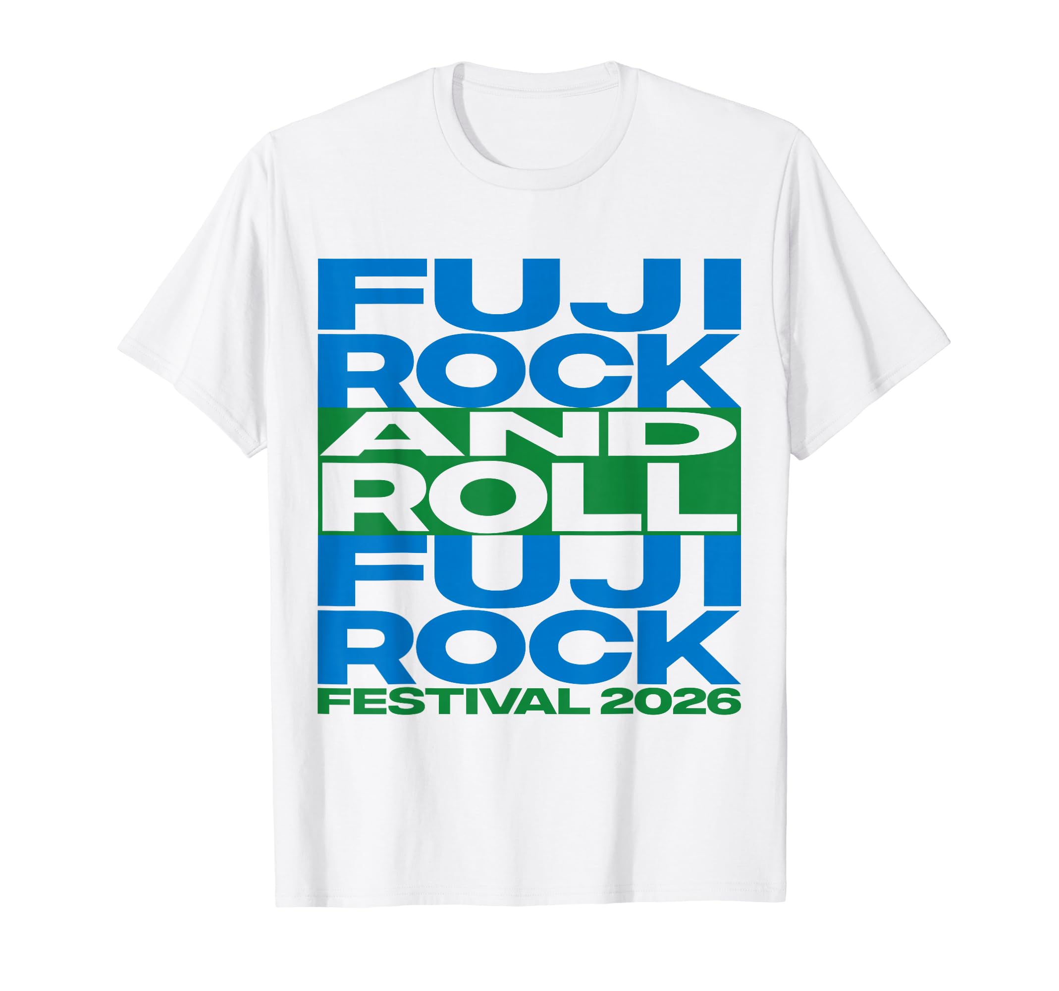 Amazon | FUJI ROCK AND ROLL 2026 Amazon Limited WHITE Tシャツ | T